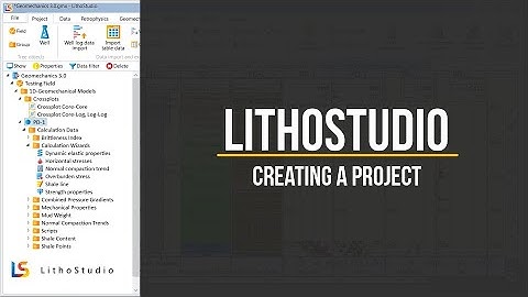 0-3 Creating a project in LithoStudio
