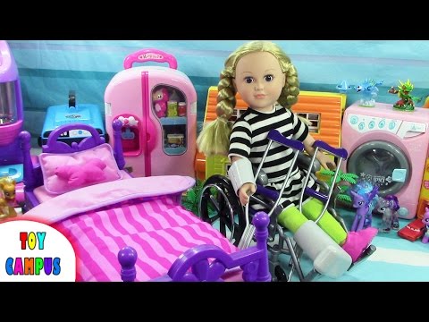 my life doll crutches