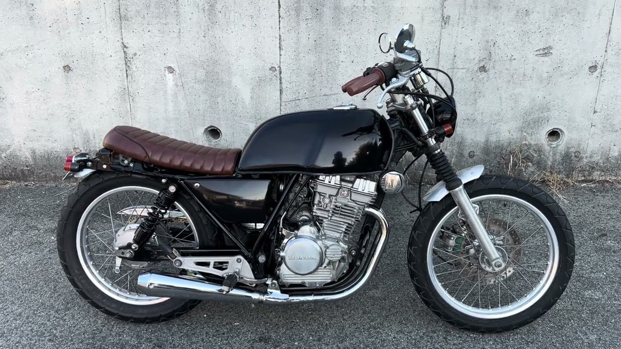 HONDA ホンダ★クラブマン★GB250 初期型★カスタム★ストリート アメリカン★チョッパー ホバー ホンダ GB250クラブマン 5型 ボバーチョッパー カスタム - YouTube