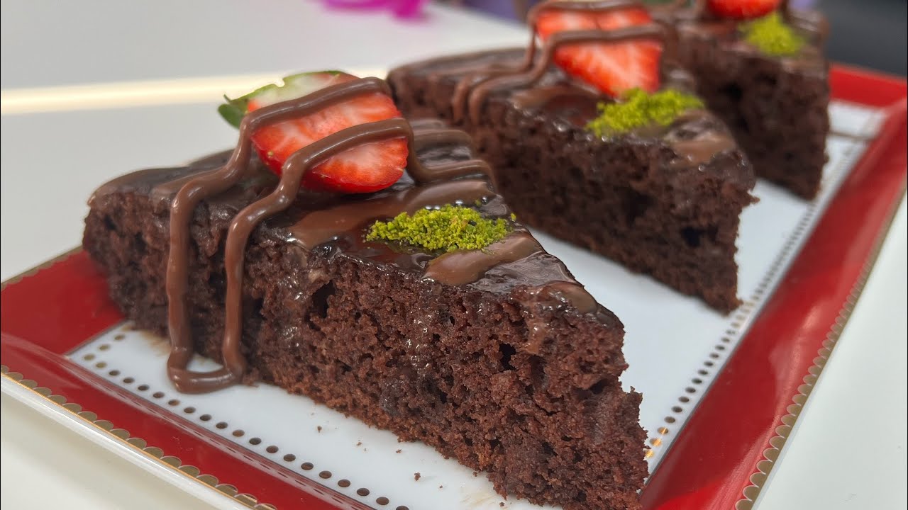 Son Zamanlarda Viral Olan 5 Kadikada Tavada Çikolatalı Muzlu Kek 