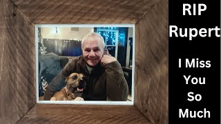 RIP Rupert, my best friend, thank you for sharing your life with me, I love you so much