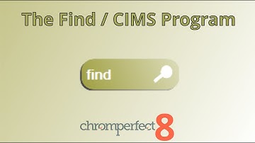 The CIMS Program - Chromatography Information Management System