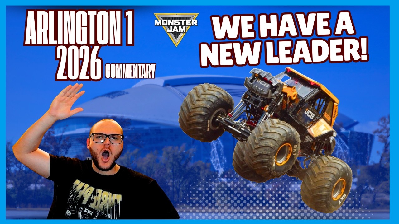 ВЗЛЕТАЕТ НА ПЕРВОЕ МЕСТО! Комментарий к Monster Jam Arlington 1 2026
