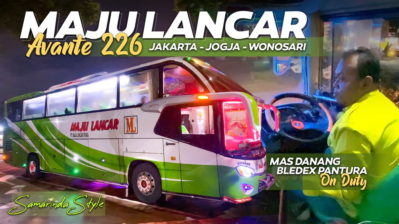 BUS PRIBUMI ASLI GUNUNG KIDUL STYLE ALA BUS KALIMANTAN😍 - Trip Maju Lancar Avante Bekasi - Jogja