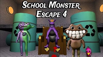 School Monster Escape 4 / New Chapter Full Gameplay Walkthrough Part 1