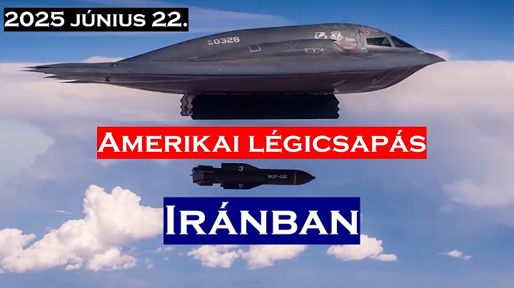Amerikai légicsapás Iránban