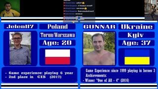Heroes 3. SoD. Jelen117 (Poland) vs Gunnar (Ukraine), u2noob (Ukraine) vs Toganash (Russia). h3dm1 Heroes 3. SoD. Jelen117 (Poland) vs Gunnar (Ukraine), u2noob (Ukraine) vs Toganash (Russia). h3dm1