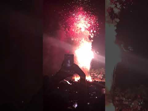 Nenmara Fire Works - Asia #fireworks #kerala