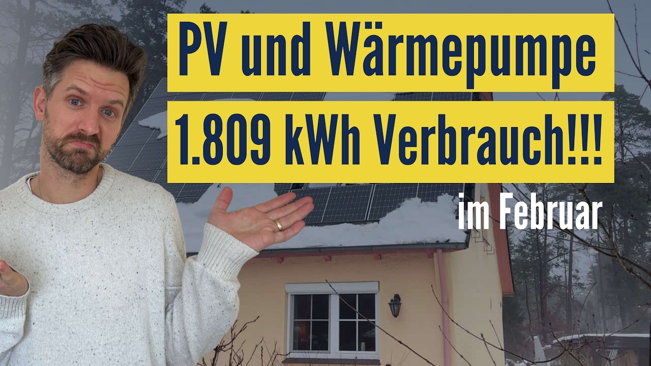 Photovoltaik und Wärmepumpe im Winter – Wirklich eine Traumkombination? – auf YouTube ansehen