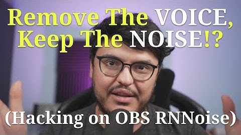 [Long Livestream] Hacking OBS RNNoise To Remove My Voice w/ Johnny Marler & Twitch Chat Heroes