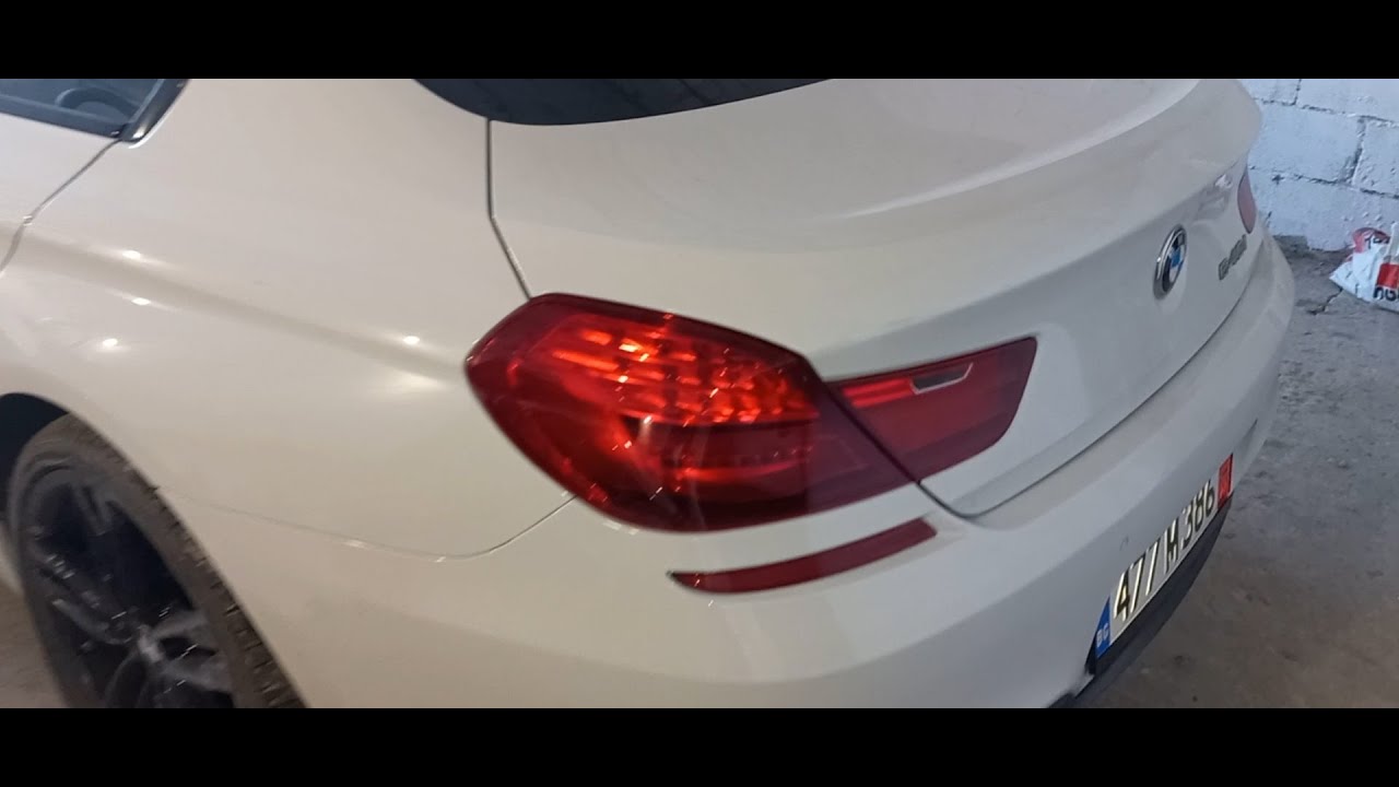 BMW 640I How to remove the rear Tail Light - YouTube