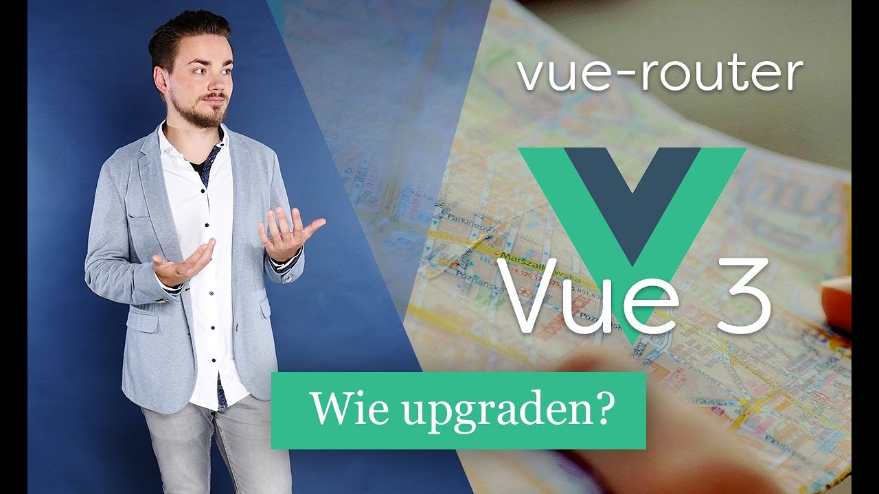 vue-router in Vue JS 3 - Global Config statt Properties [HOWTO] - YouTube