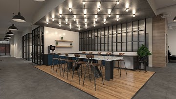 4K - Vray Vantage Animation - Amenity Renderings for Commercial Building - Archviz - VIEVR Studio