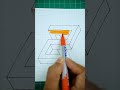 Easy 3D Drawings  - Optical Illusion on Graph Paper - Creative Drawing Ideas ❤️