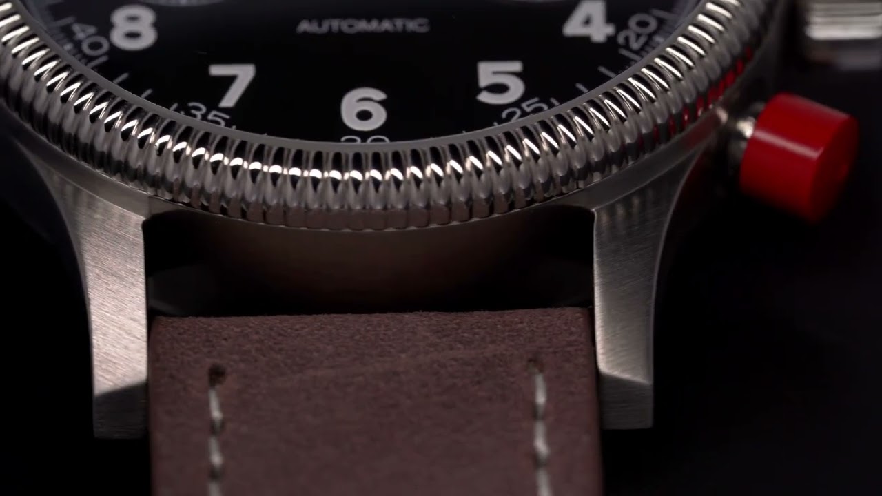 PIONEER Mk I Reverse Panda, 40 mm - Hanhart Chronographs