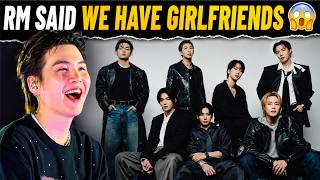RM Says “We Have Girlfriends”|RM Accidentally Expose BTS Secret Relationships During Live|#bts #rm