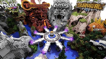 Minecraft 1.16 - How To Build A Server Spawn Hub Tutorial - Part 2