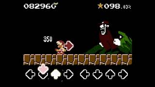 FNF SMBFUNKMIX DX - GAME OVER BUT MX MARIOS MADNESS SINGS IT (Just vocals)