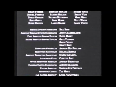 MVP Most Valuable Primate 2000 End Credits Disney Channel 2003 