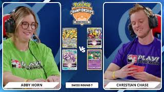 TCG Abby Horn Vs Christian Chase - 2024 Pokémon Orlando Regional Championships Swiss R7