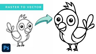 Celebrity Raster to Vector - Photoshop Shorts Tutorial Net Worth