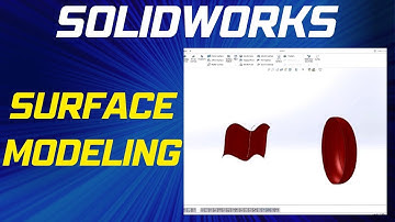SolidWorks Surface Modeling - How to Get Started with Surface Tool