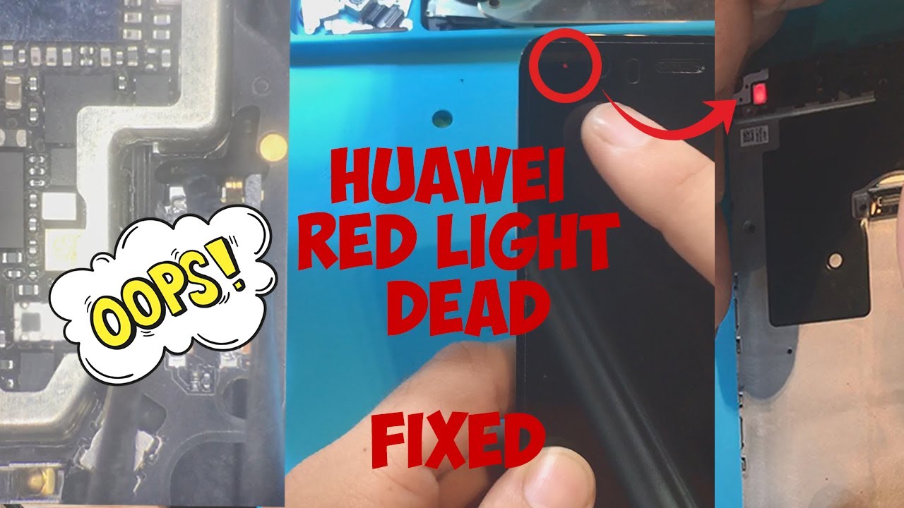 forbinde mode Bør Huawei red light when charging no power, FIXED. - YouTube