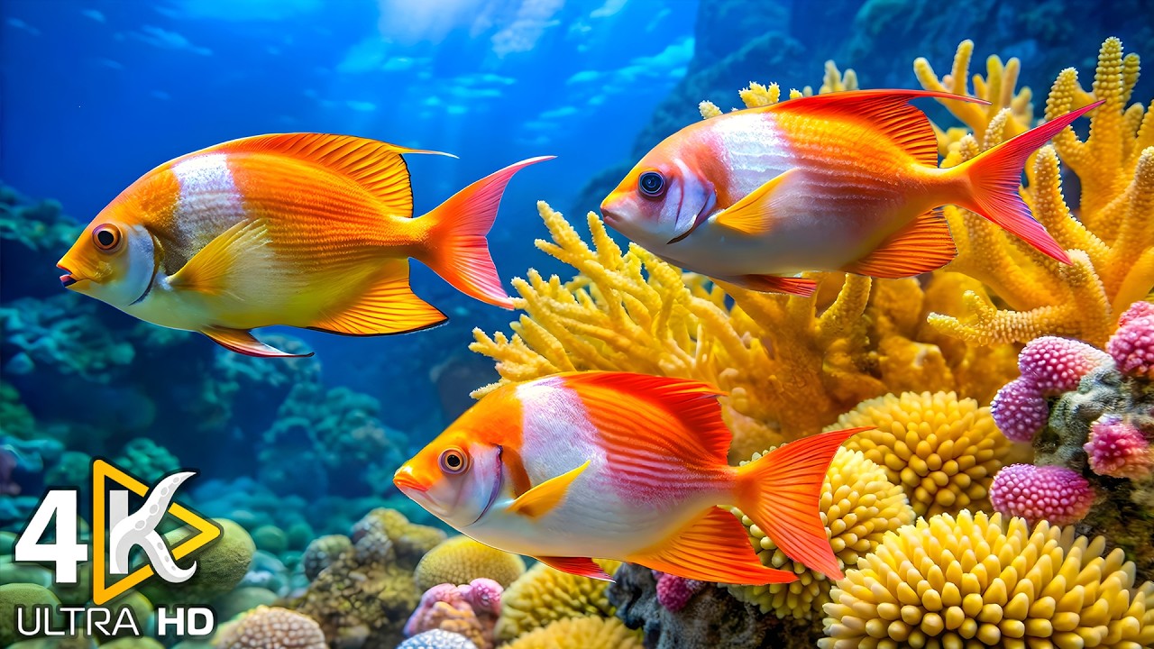 Underwater Wonders 4K 🐠 Amazing Fish, Coral Reefs & Ocean Soundscape for Deep Sleep #2