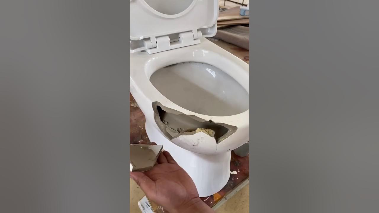 HOW TO FIX BROKEN TOILET🚽 YouTube