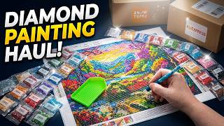 I Bought Diamond Painting Kits from Temu and AliExpress - Here's What Arrived