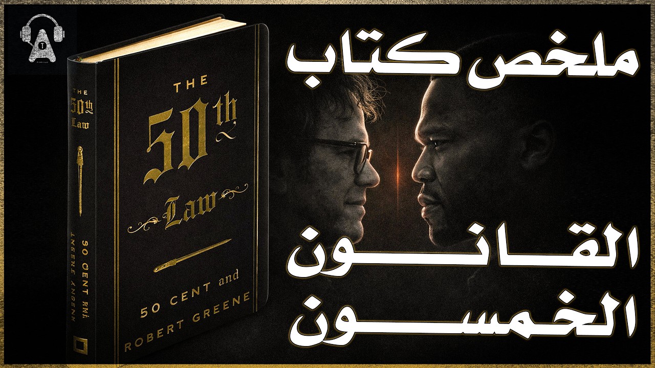 كيف تواجه المخاطر وتستثمر الفرص بلا تردد |  ملخص كتاب...قانون رقم 50 لروبرت غرين  و “50 Cent”