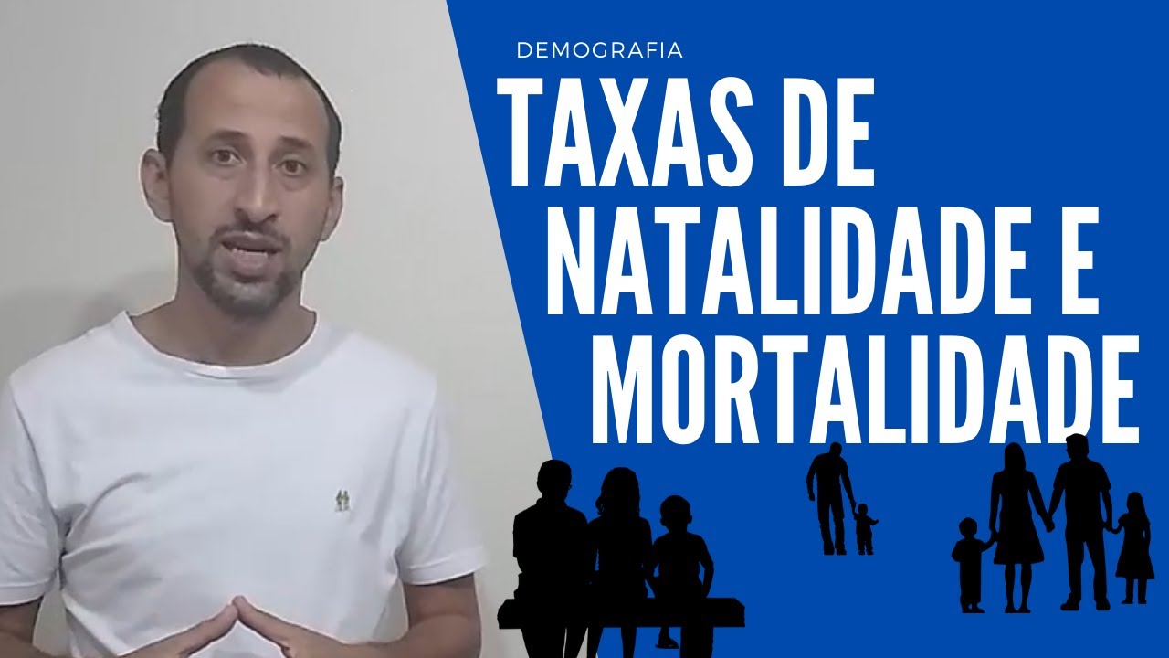 TAXAS DE NATALIDADE E MORTALIDADE | Conceitos Gerais - YouTube