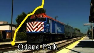 Metra DVD 2002 The Southwest Service 1080 60FPS