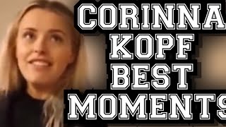 CORINNA KOPF BEST MOMENTS IN DAVID DONRIK VLOGS!