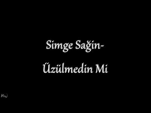 Simge - Üzülmedin mi (lyrics)