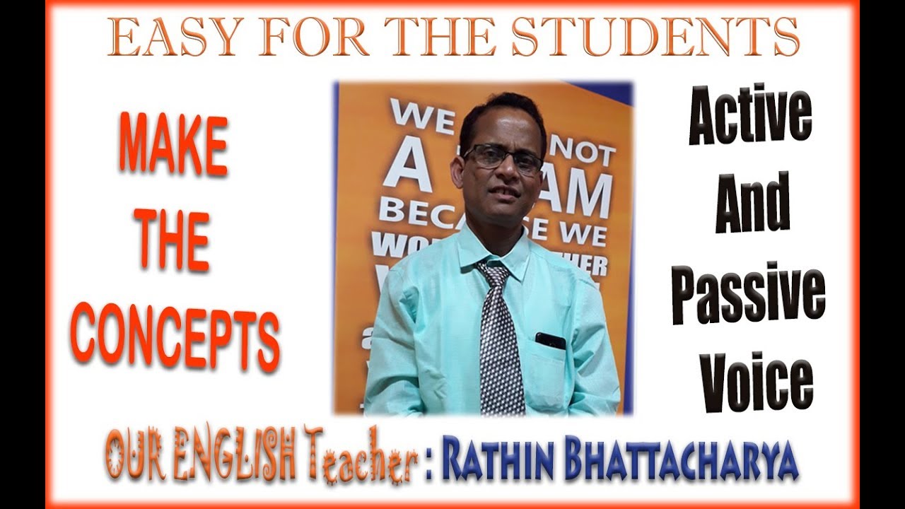 Rathin Sir clearing the concept behind Active & Passive Voice| Gurusiksha
