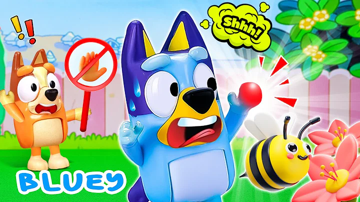 BABY Bluey Don't Touch That ! | Safety Rules for Kids | Pretend Play with Bluey Toys
