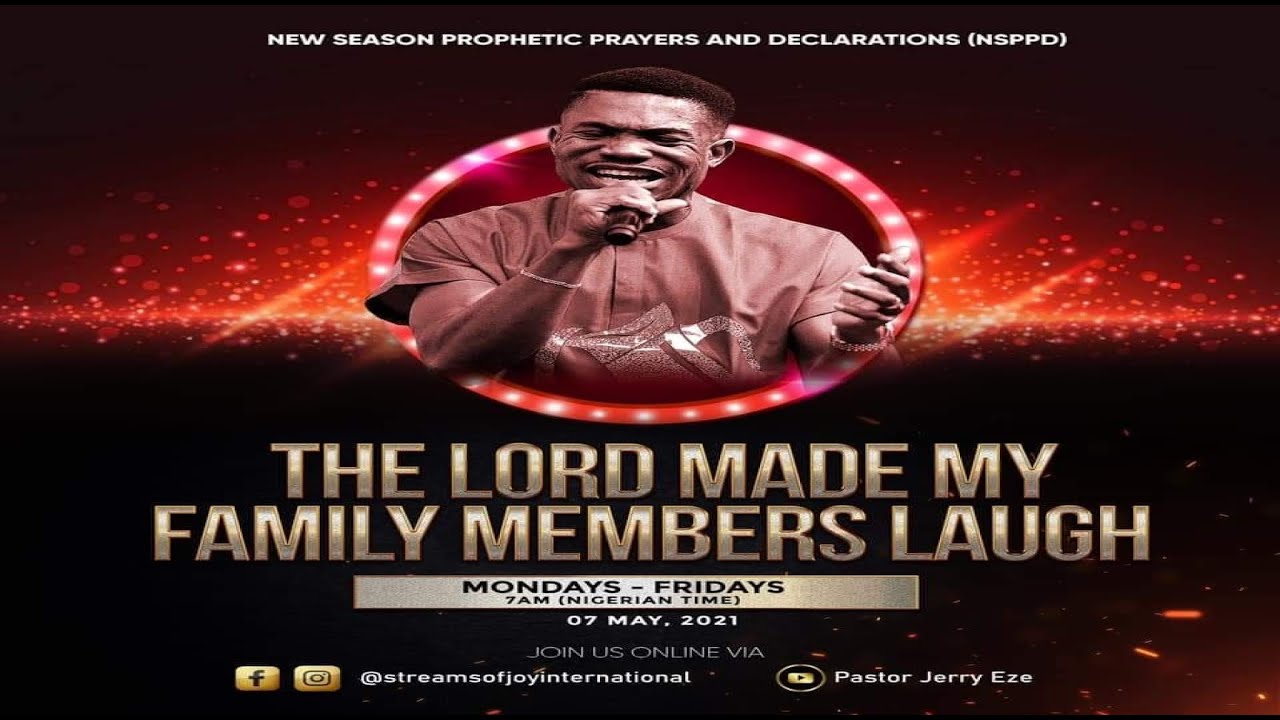 New Season Prophetic Prayers And Declaration Nsppd 7th May 2021 Youtube New Season Prophetic Prayers And Declaration Nsppd 7th May 2021 Youtube