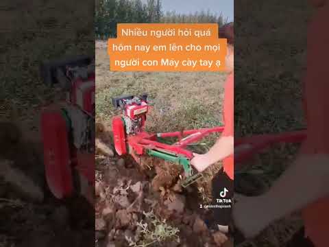 Video Máy cày tay, máy cày cầm tay, cày 8hp #03479440O5... - youtube