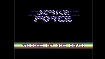 C64 Crack Intro: 1988 Strike Force & The Movers Intro 4