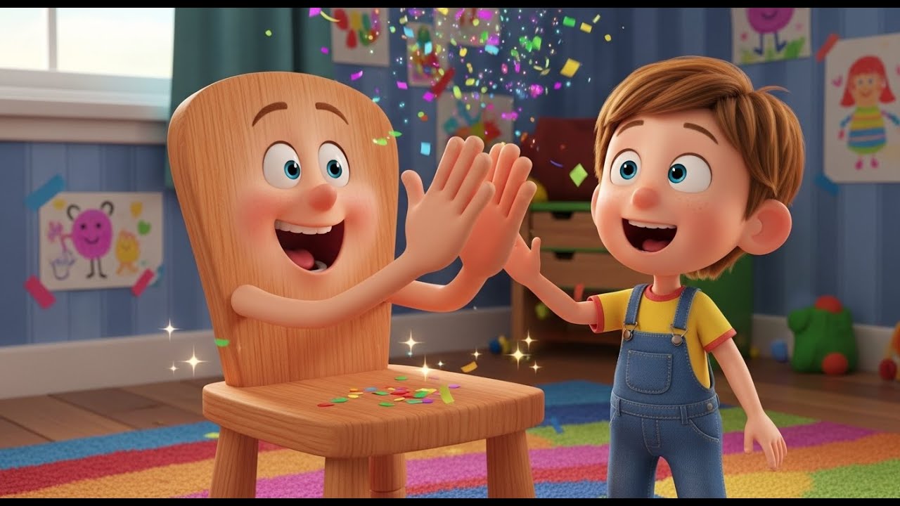 Mi silla aprendió a animar | Canción InfantilS