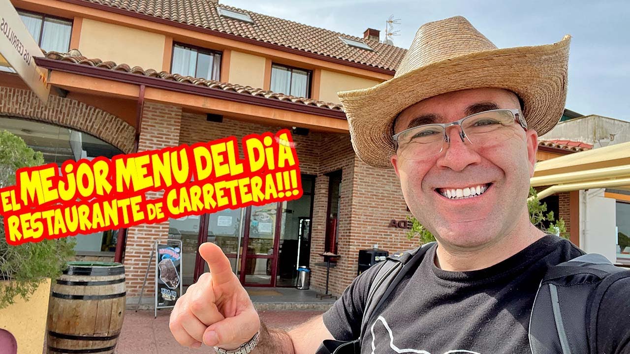 El MEJOR MENÚ DEL DÍA en RESTAURANTE DE CARRETERA en la A5 | Ruta Andaluza cap. #6