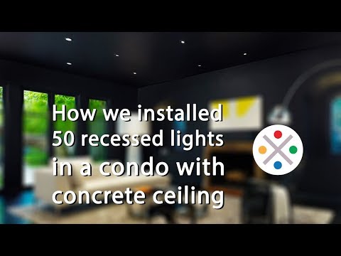 Video: Maaari ba akong mag-install ng recessed lighting sa popcorn ceiling?