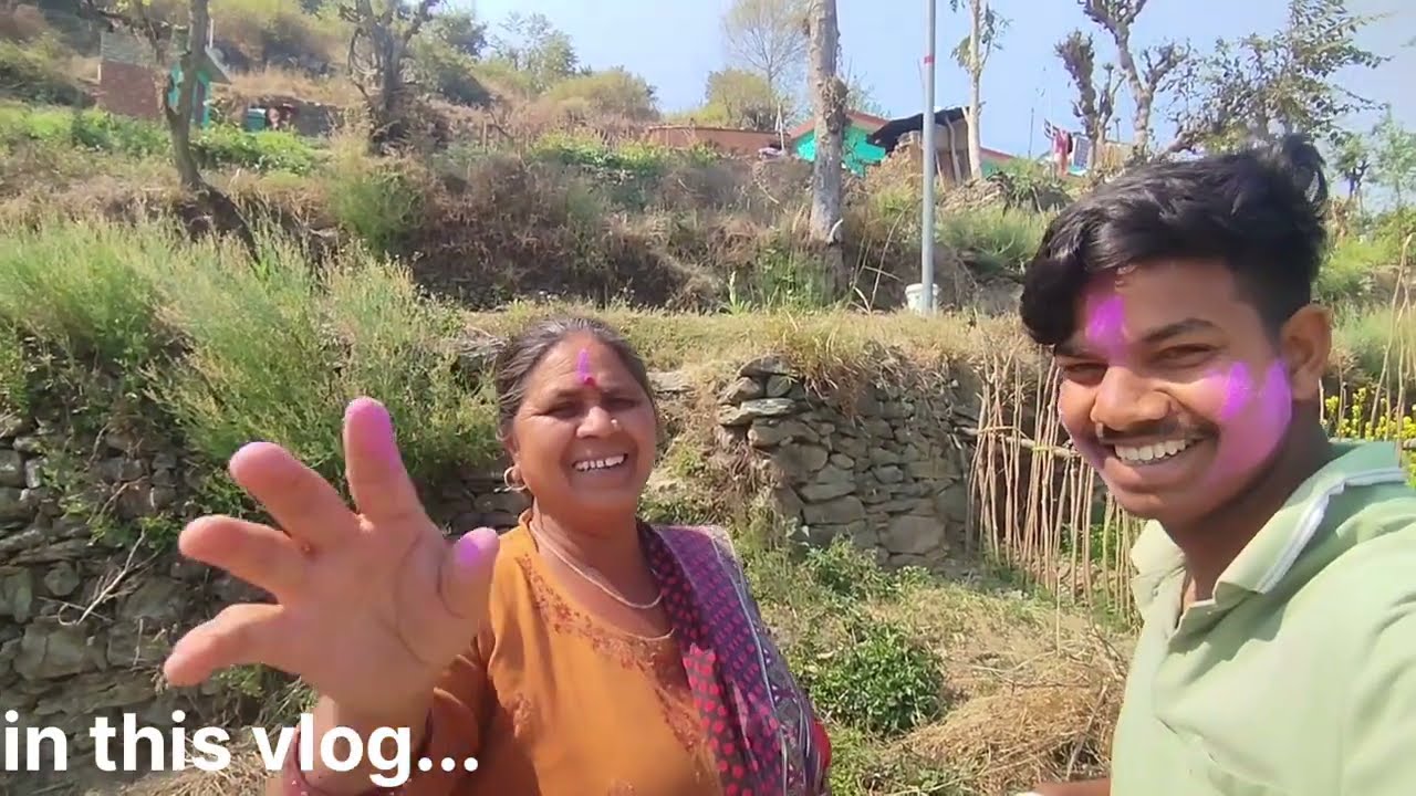 Happy Holi 😃|apno ke sath rangon ki Holi |Tehriboyvlogs 