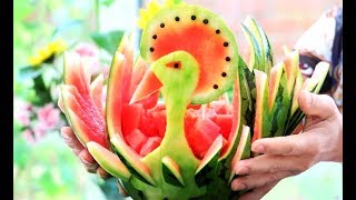 Creative Food Ideas | Fun Food For Kids | Watermelon Carving