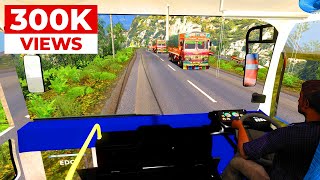KSRTC Bus Driving Cabin View | Mysore to Chamarajanagar | ETS2