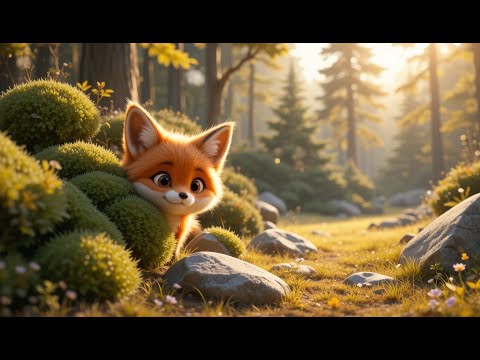 Are You Hiding Little Fox L Cute Animal Song For Kids L Toddler Sing Along Rhyme L MN Kids TV