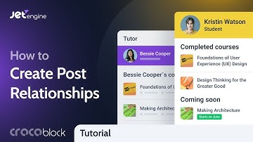 How to Create Relations Between WordPress Posts | JetEngine