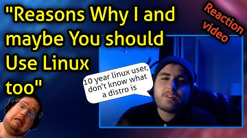 "Reasons Why I and maybe You should Use Linux too" - Kent