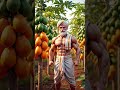 “Powerful Farmer Story 💪 | Papaya Farming Success Story | Moral Hindi Cartoon | Gaon Ki Kahani”